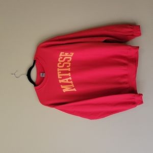 Henri Matisse graphic art sweater, never worn like new!